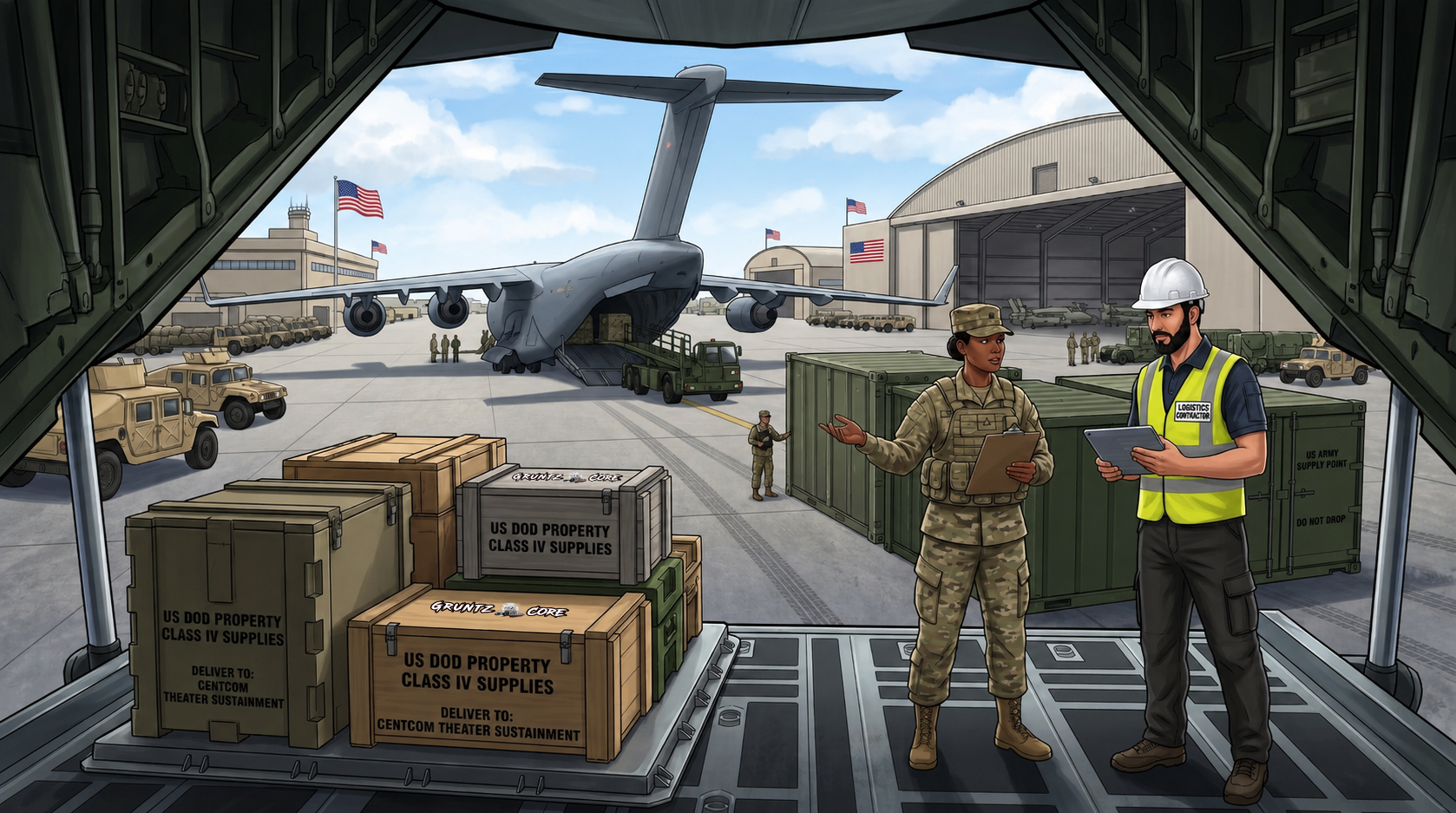Defense mission support